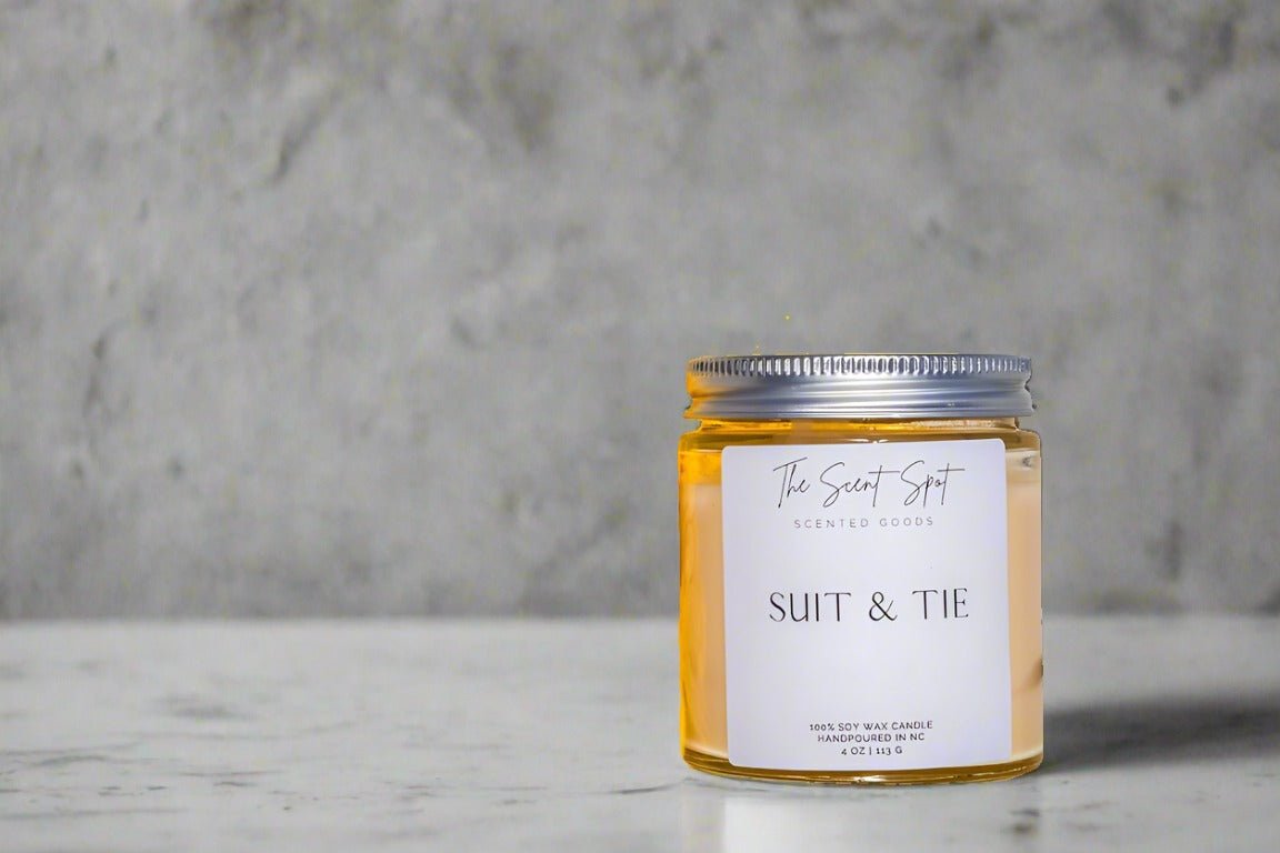 Suit & Tie Candle