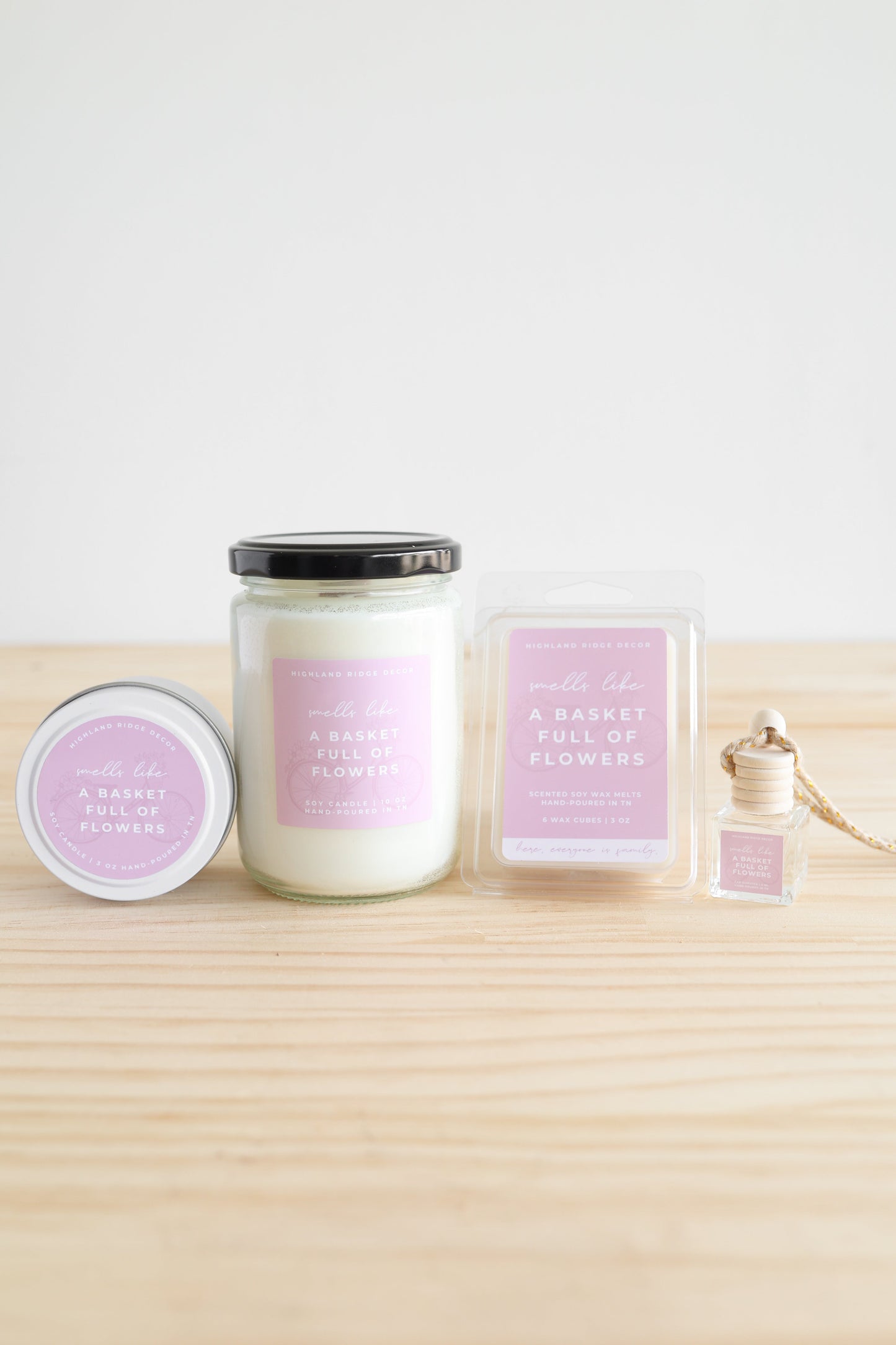 A Basket Full of Flowers Car Diffuser