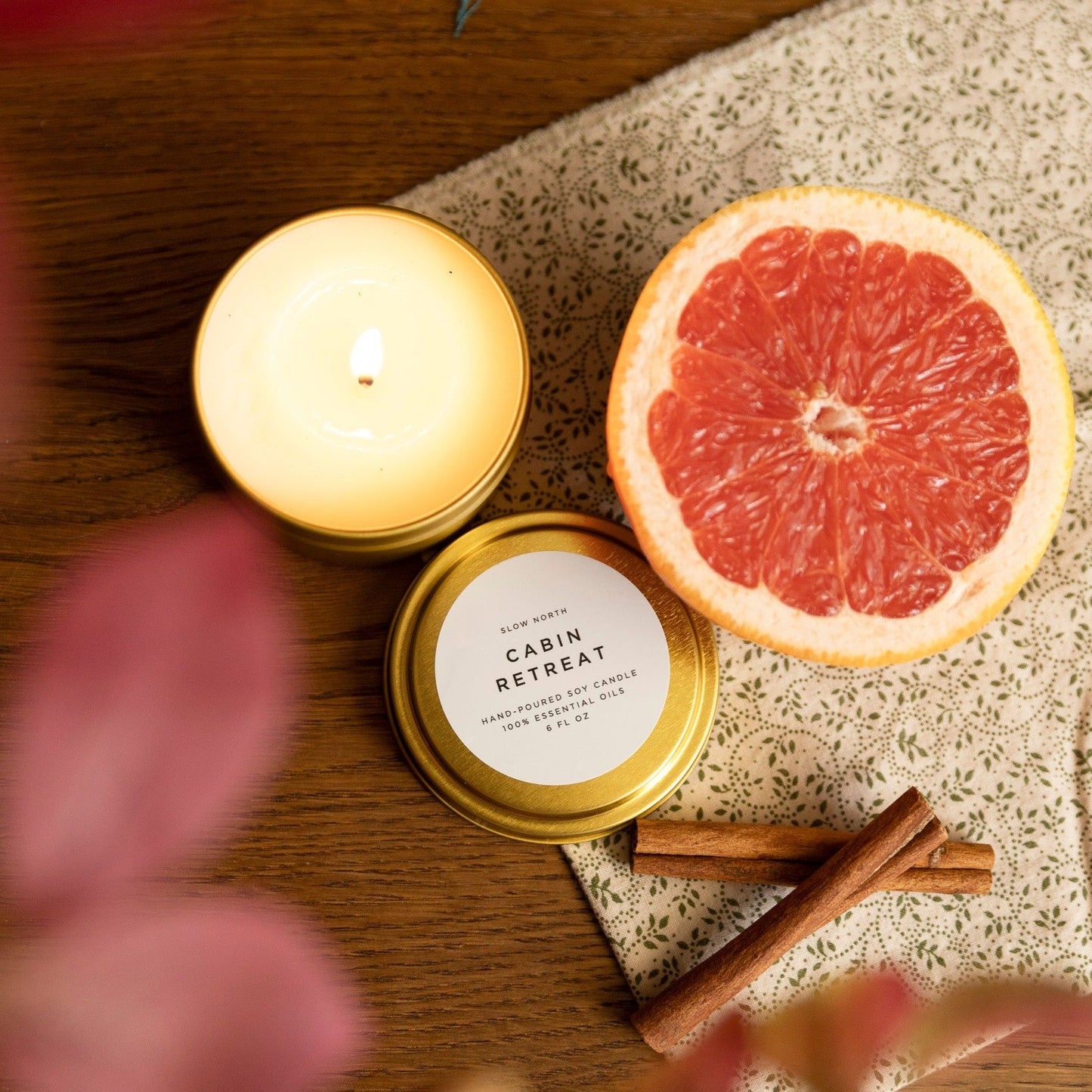 Cabin Retreat (Seasonal) - Cedarwood, Grapefruit & Cinnamon