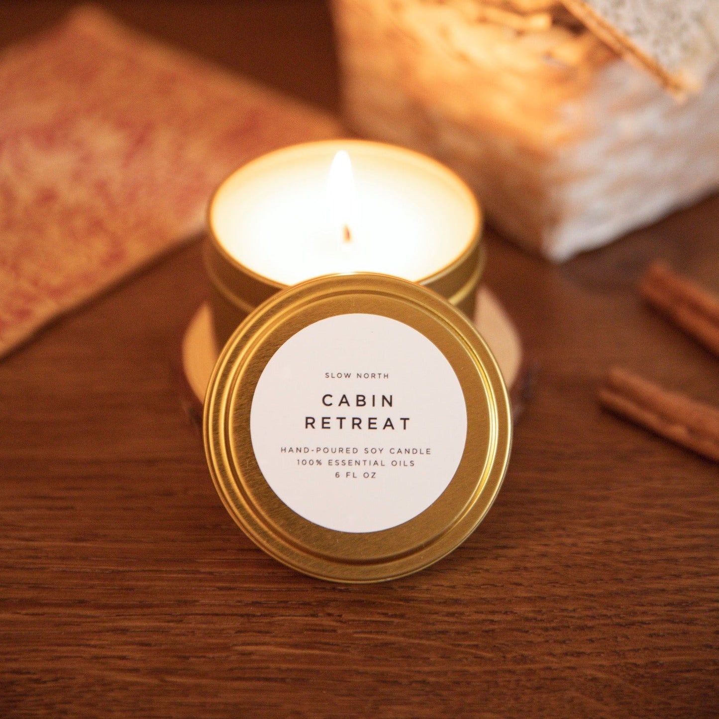 Cabin Retreat (Seasonal) - Cedarwood, Grapefruit & Cinnamon