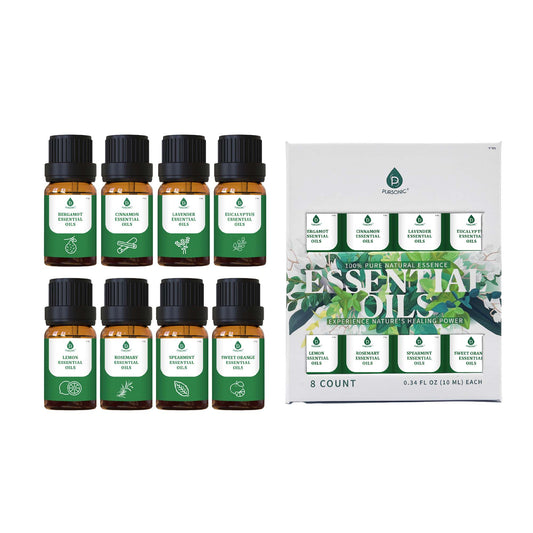 🌿 100% Pure Natural Essence Essential Oils Collection – Aromatherapy at Its Finest! 🌿