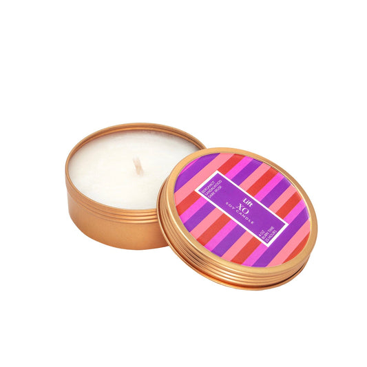 4 oz Spark Tin Scented Soy Candle - XO