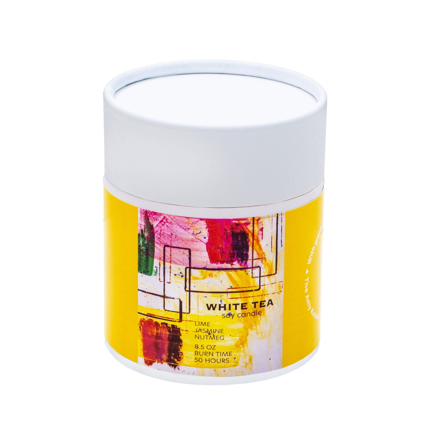 Art by Jason - White Tea Scented Soy Candle