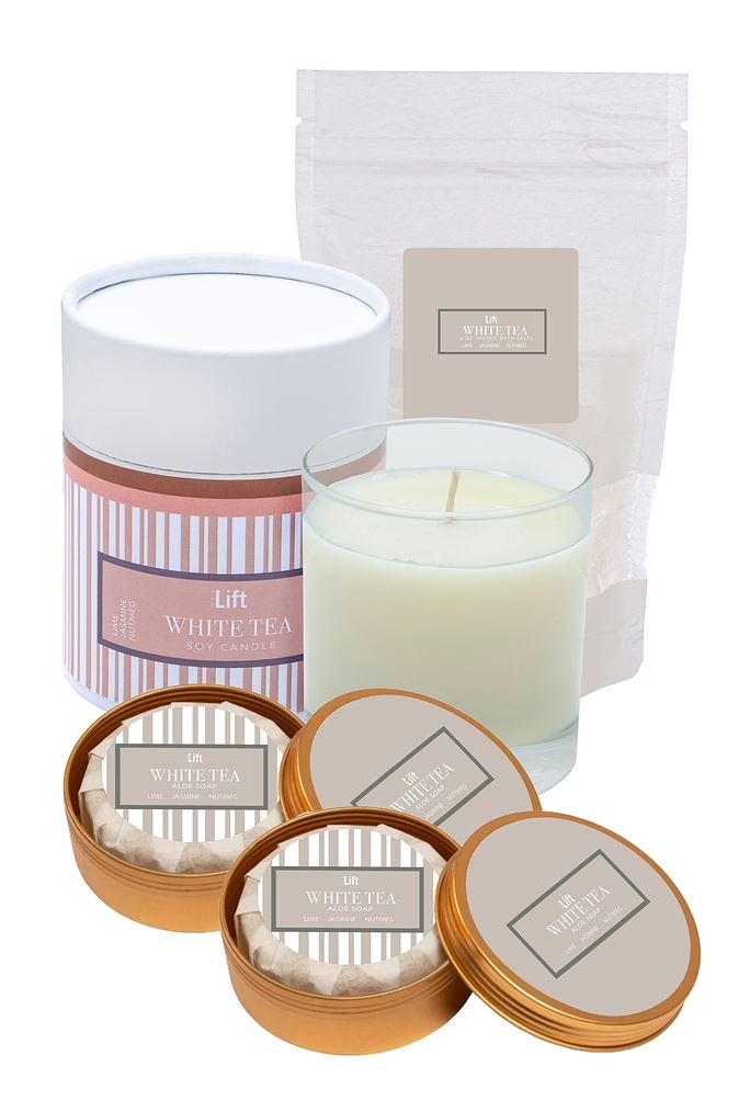 Spa Day Set - WHITE TEA